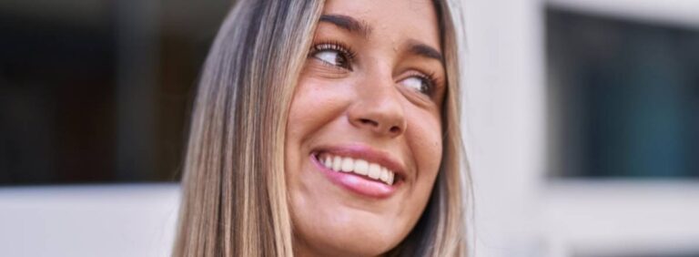 Young beautiful woman